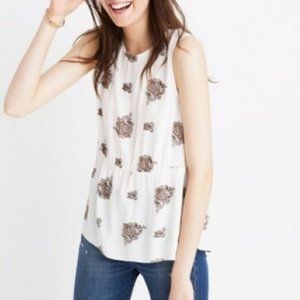 Madewell Viscose Paisley Tank Top SZ Small